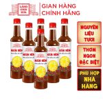 [thùng 6 Chai Nhựa 650g] Mắm Nêm Pha Sẵn ăn Liền Làng Chài Xưa, Nguyên Liệu Tươi, Thơm Ngon đặc Biệt, Chai Nhựa 650g