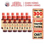 [Tặng 1 Nước Tương 125Ml] Combo 12 Chai Nhựa 250Ml Nước Mắm Nhỉ Cá Cơm Than Làng Chài Xưa 300 Năm Truyền Thống
